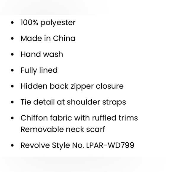 NWT LPA Giulia Maxi Dress in Black And Cream Polka Dot - small Giulia - Picture 7 of 10